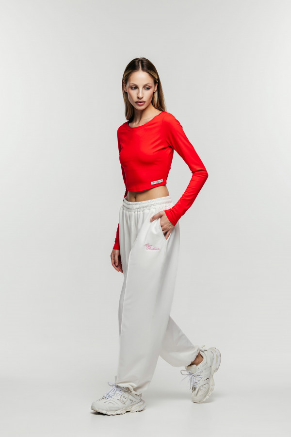 Лонг джерси OYYO WARDROBE красный (XS)