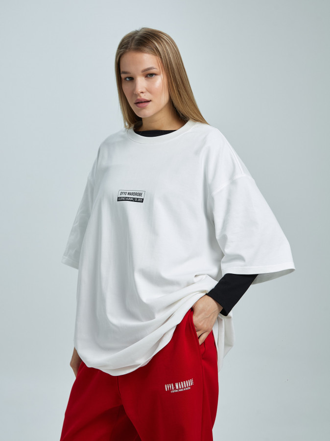 Футболка OYYO CHART белая XL