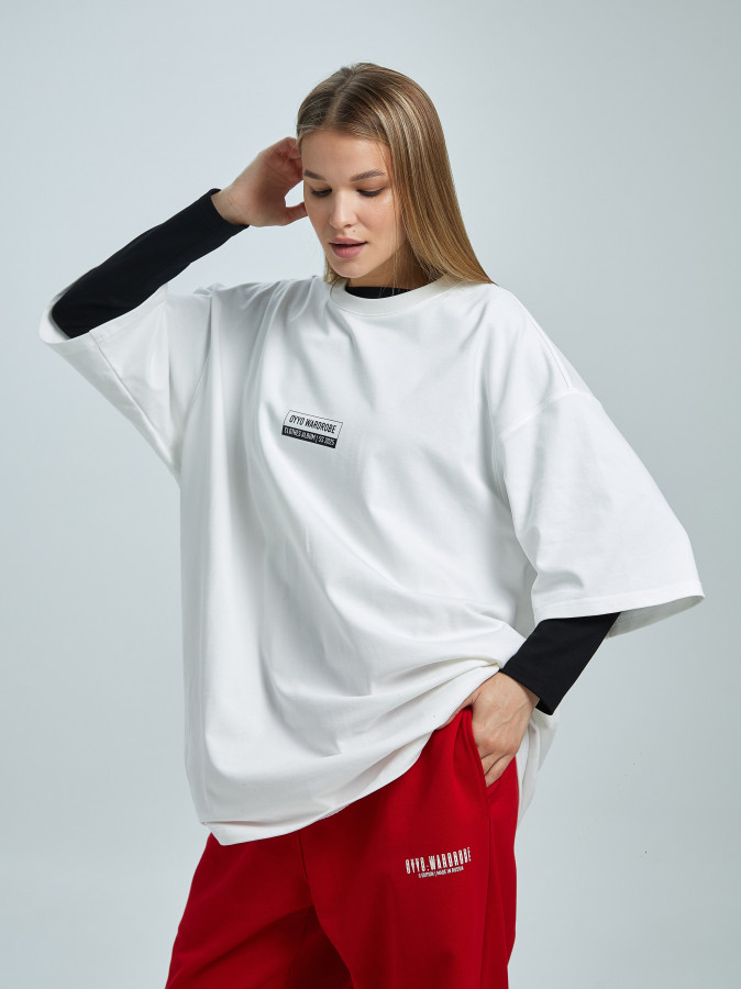 Футболка OYYO CHART белая XL
