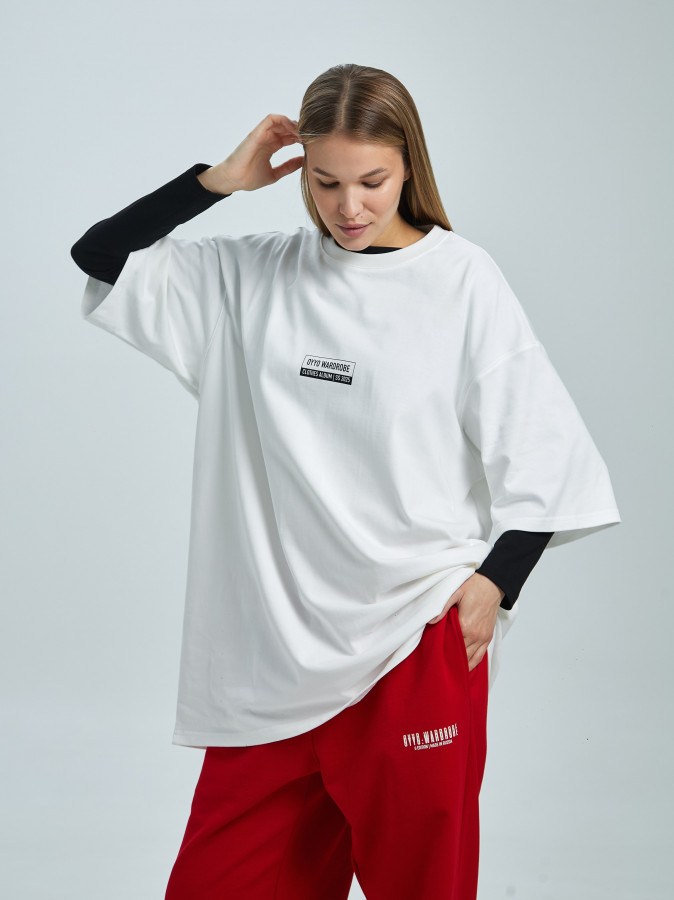 Футболка OYYO CHART белая XL