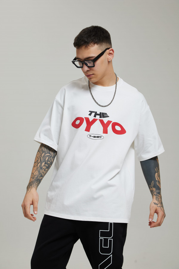 Футболка OYYO THE OYYO RED белая L