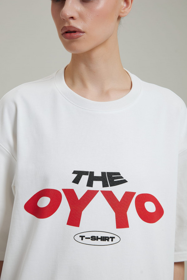 Футболка OYYO THE OYYO RED белая L