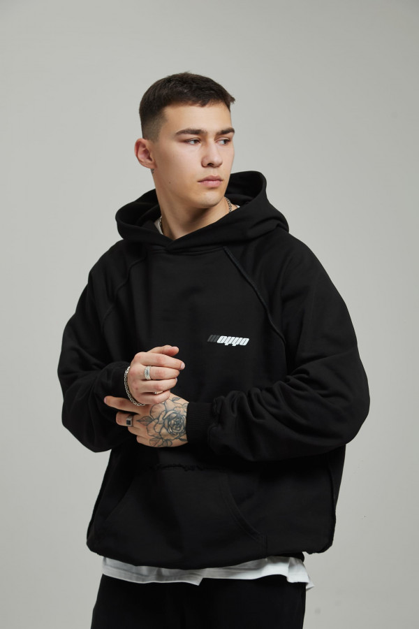 Худи OYYO WARDROBE REVERSE черный (M)